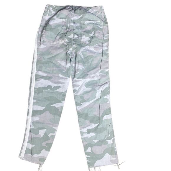 MOTHER the shaker crop desert print fray camo stripe pants 24 - Picture 11 of 11